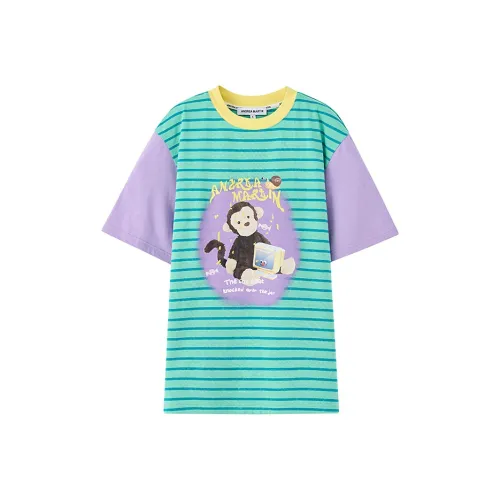 ANDREA MARTIN Т-рубашка с оборванным рукавом женская