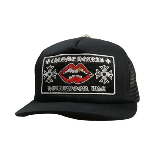 Chrome Hearts Хлопковые кепки Мужские Черные