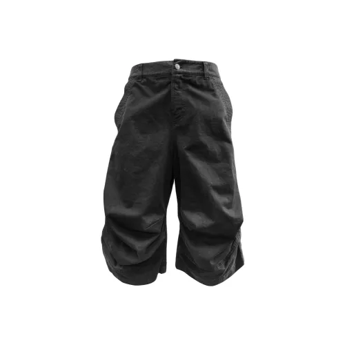 Far Archive SS25 Черные Мужские Джинсовые Шорты