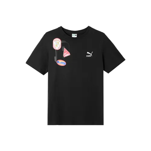 PUMA Мужская черная футболка