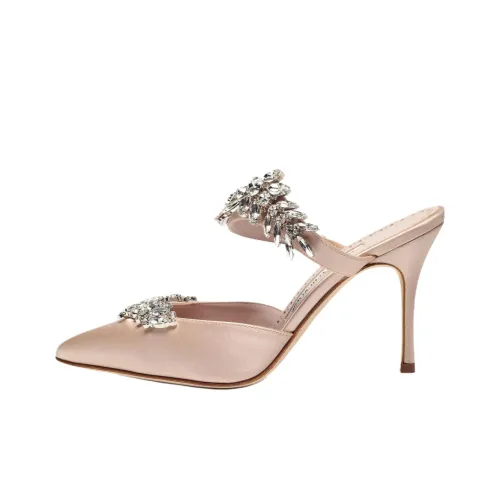 MANOLO BLAHNIK Домашние тапочки Женские