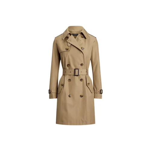 LAUREN RALPH LAUREN Тренчкот Женский Песочный