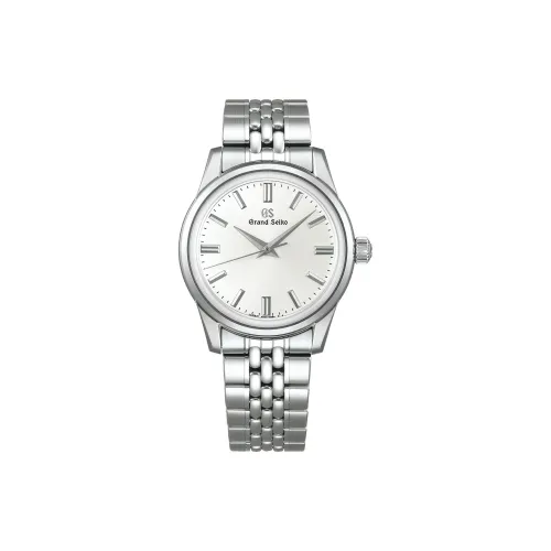 GRAND SEIKO Механизм с ручным заводом Мужские часы 373 мм Серебряный