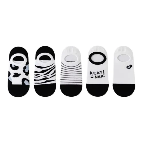 WAJUZHEN No Show Носки Женские 5 пар