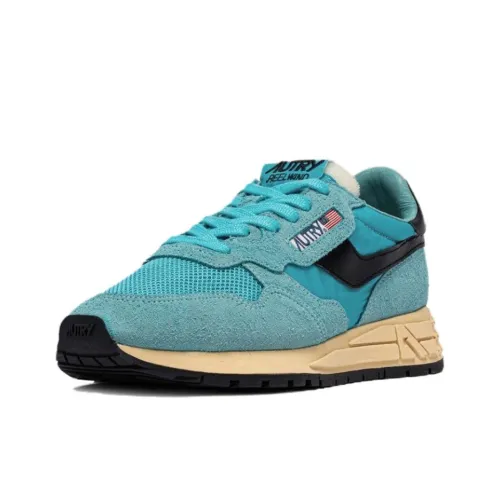 AUTRY Reelwind Low Топ Повседневная обувь Женская Сине-зеленая