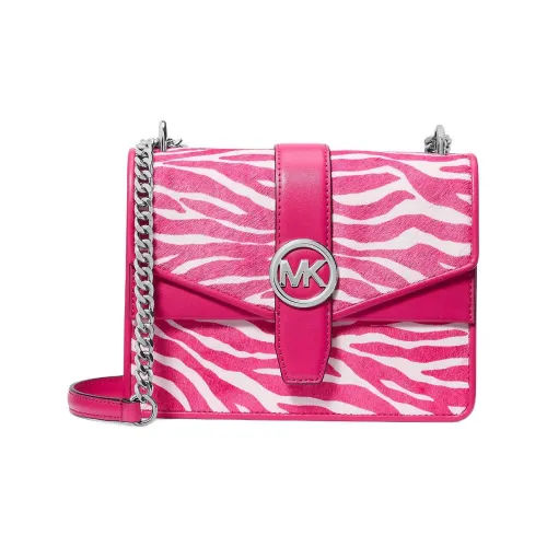 MICHAEL KORS Greenwich Сумка через плечо из кожи теленка Маленькая Женская Питайя