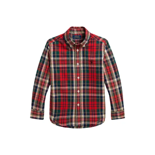 Ralph Lauren Рубашка Красный зеленый для детей 3-7 лет