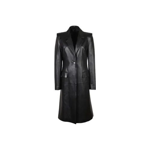 Anmani Phantom Night Black Женские Кожаные Куртки