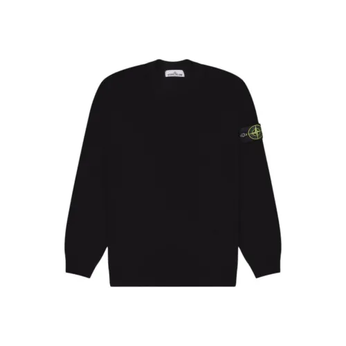 STONE ISLAND Толстовка Мужская Черная