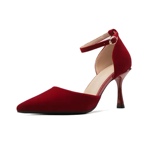 GOSO Высокие каблуки Красный Женские