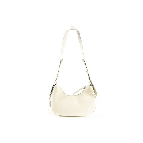 Crying Center ПУ (полиуретан) Сумка через плечо Средняя Женская Кремово-желтая Детская Синяя