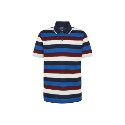 Paul Shark Yachting Поло Мужское Синее