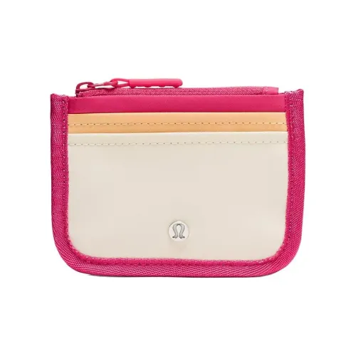 lululemon Полиэстер Картхолдер Женский Малиновый Красный