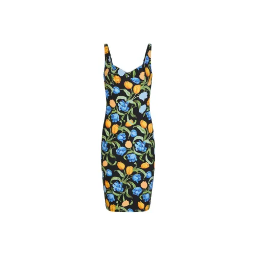 Rouje Черный цветок Женские Слиплатья