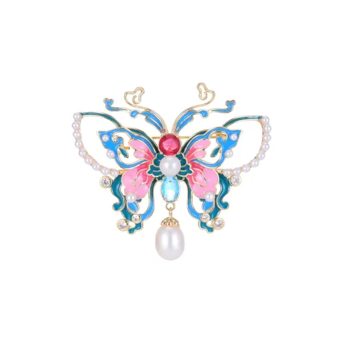 Yamaichi Maru Медные Броши Женские