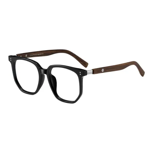 CAPONI TR Памятный пластик EMS Нерегулярная форма Оправа для очков Унисекс Черный