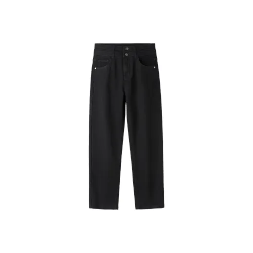 HLA Черные Y4 Женские Джинсы