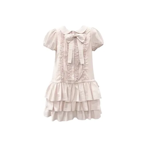 MA JOURNEE Короткое платье с короткими рукавами женское