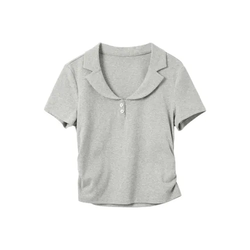 3COLOUR Вересковый серый Женские футболки