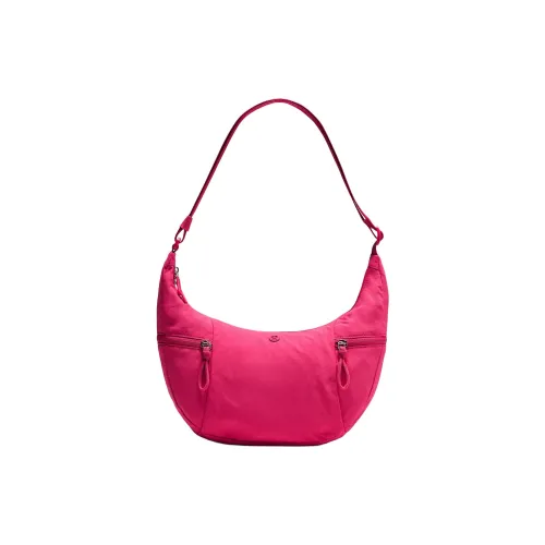 lululemon Нейлоновая Сумка через плечо Стандартная Женская Малиновый Красный