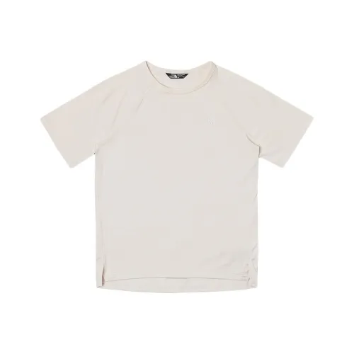 The North Face LIGHTRANGE T Рубашка SS25 Дюнный белый Детский возраст 3-7 лет