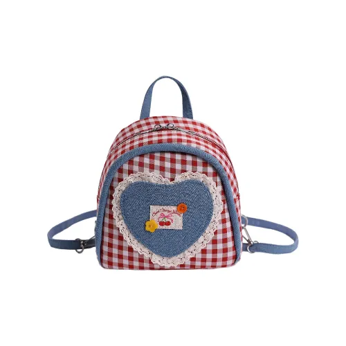 ZOGA Холст Рюкзак Женские Красный