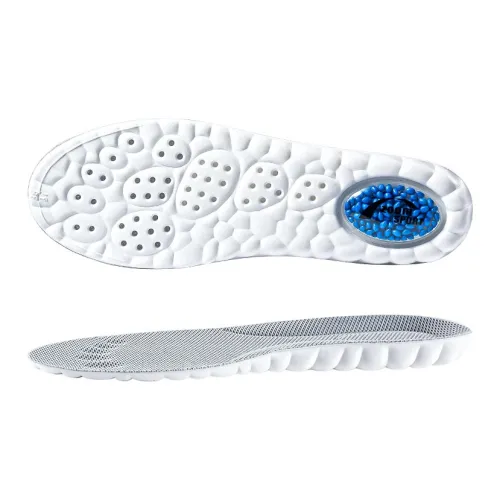 Footprint Tribe Антибактериальная сетка + PU (полиуретан) + Попкорн Воздушная подушка Стельки Унисекс