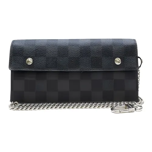 LOUIS VUITTON Кожа Кошелек Унисекс Синий