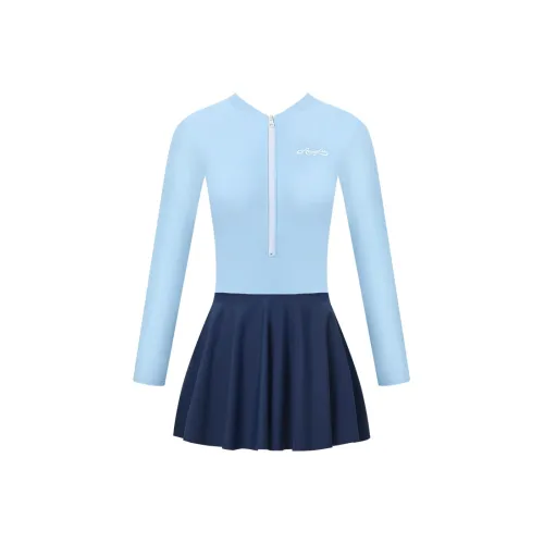 AQUAPLAY Ван-Пис Купальник Женские Бабочка Синий