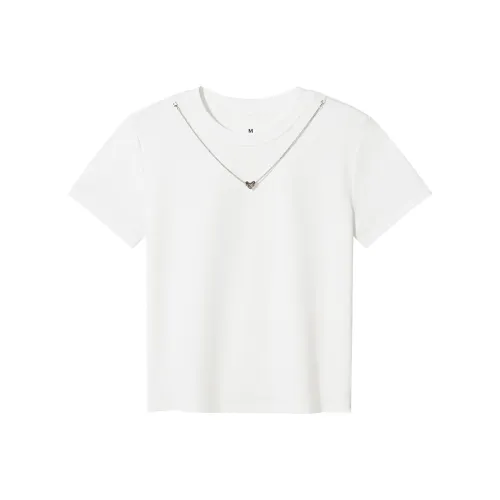 Hotwind 04 Белые Женские Футболки