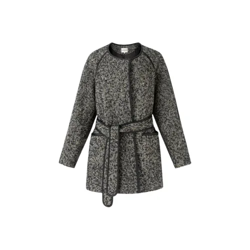 DIANA VEVINA Черное Женское Пальто