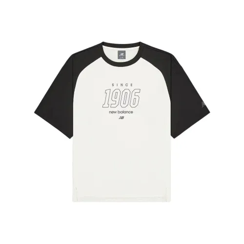 New Balance совместный бренд Shifted SS25 T-Shirt Мужской Белый Черный