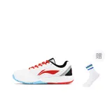 Белый, красный + спортивные носки.