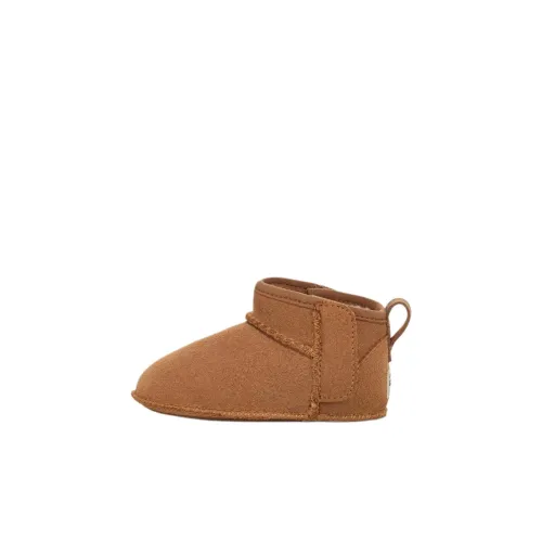 UGG CLASSIC ULTRA MINI Противоскользящая устойчивая к истиранию низкий топ обувь для малышей коричневый для новорожденных и малышей