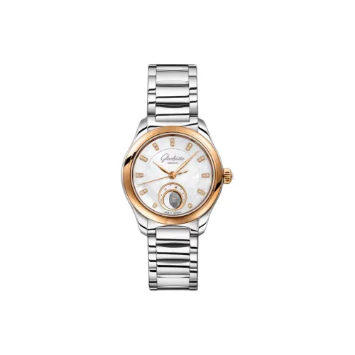 Glashütte Original Автоматический Механический Movement Женские Lady Watch 32,5 мм Жемчужная раковина Цвет