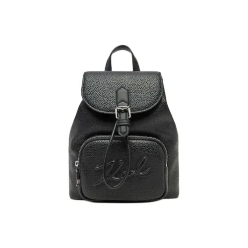 KARL LAGERFELD Нейлон Рюкзак Женские Черный