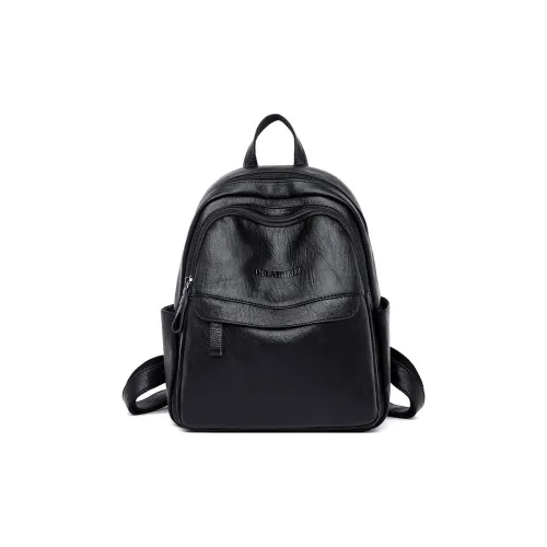 PINK·LAND ПУ (полиуретан) Рюкзак Женские Черный Бордовый Синий Коричневый