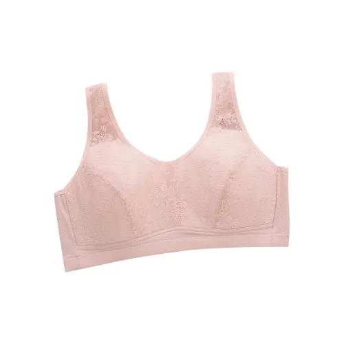 Flowers in water Розовый Женские Бюстгальтеры