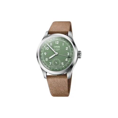 Oris Aviation Collection Автоматический Механический Часы Мужские 40 мм Зеленый Циферблат