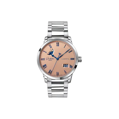 Glashütte Original Автоматический Механический Часы Мужские SENATOR 40 мм Золото