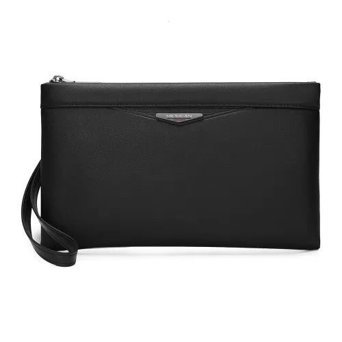 MEXICAN Клатч из коровьей кожи стандартный мужской черный