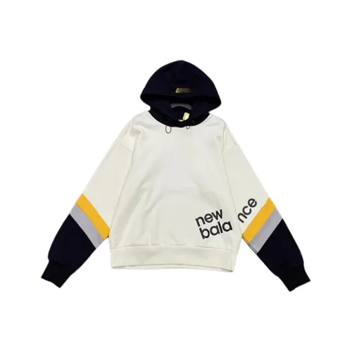 New Balance совместный бренд SS25 Толстовка Женская Белая