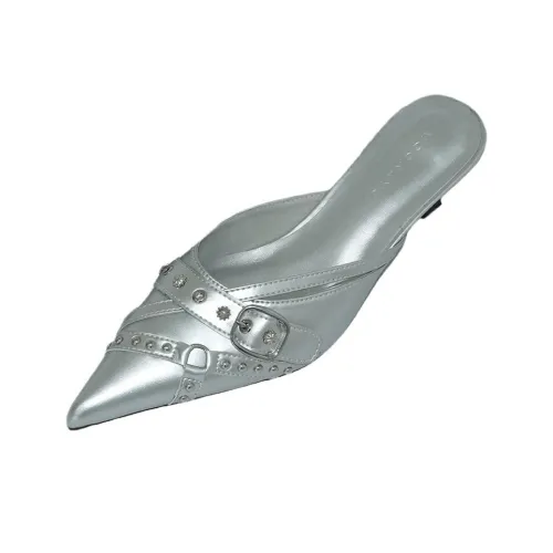 Mooreyu Atelier Резиновая подошва устойчивая к истиранию домашние тапочки женские