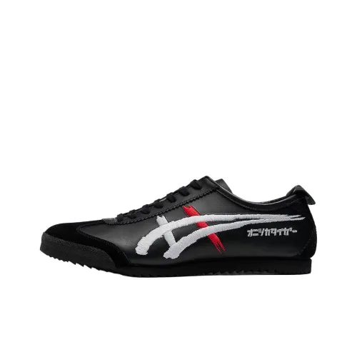 Onitsuka Tiger NIPPON MADE Противоскользящий Устойчивый к истиранию Низкий Топ Casual Унисекс Черный
