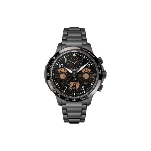 IWC Автоматический Механический Механизм Мужские Часы 43 мм Черный