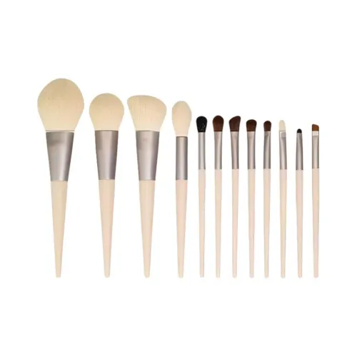 YUMOYUAN Morandi 12 шт Профессиональный Набор кистей для макияжа и одежды
