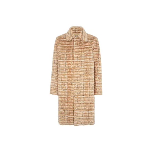 Fendi Коричневое Мужское Пальто