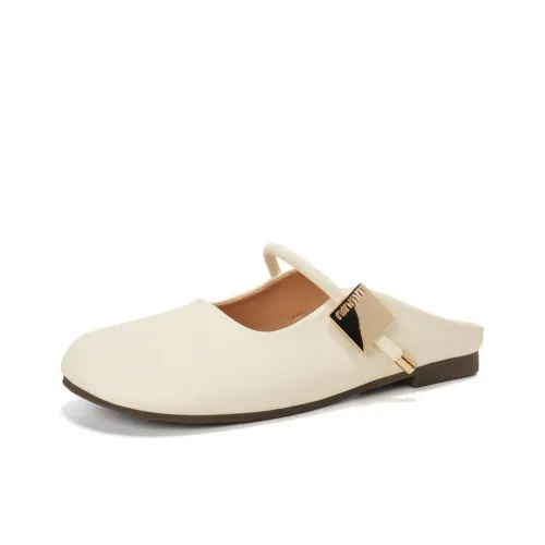 QITUMAUL Резиновая подошва устойчивая к истиранию домашние тапочки женские