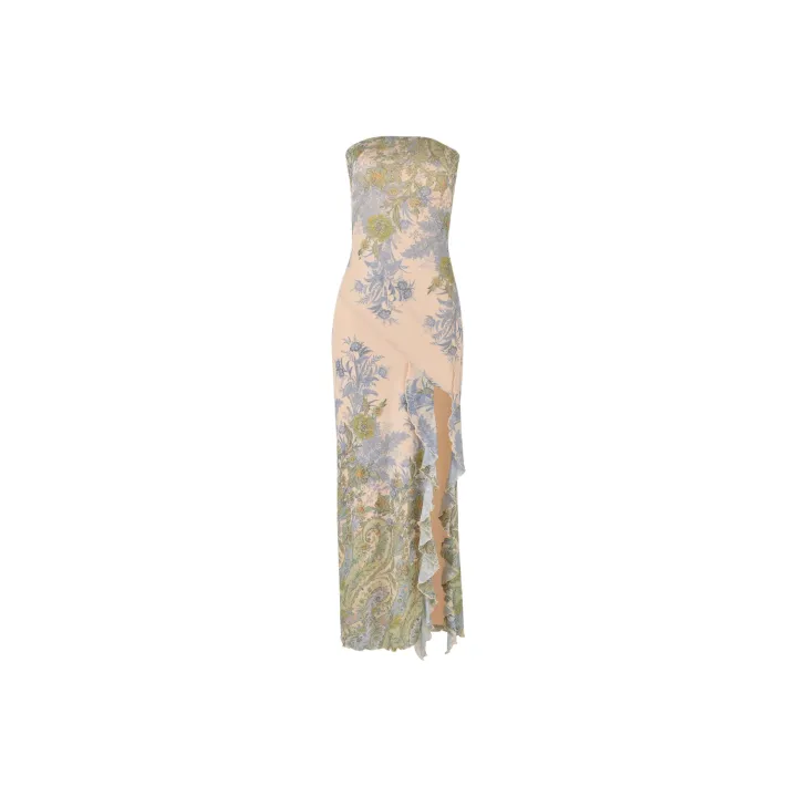knee length dresses for ladies Cedella Tessa Maxi by JAASE – Blue Iguana main image 1