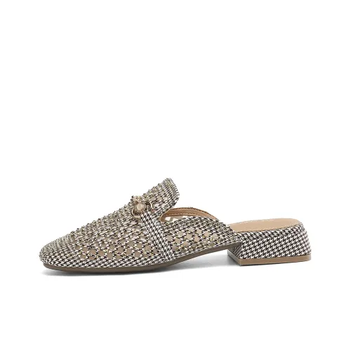 HLA Антизапахивающие домашние тапочки Женские Шампанское